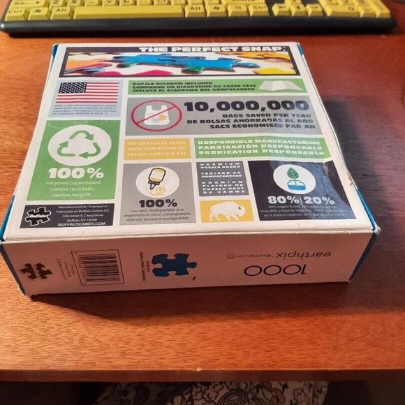 NEW ! Earthpix Forest Magic Hour 1000 Piece New Damaged Box - Picture 2 of 3